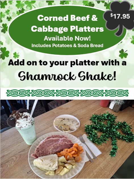 the after corned beef and cabbage